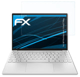 Schutzfolie atFoliX kompatibel mit HP Pavilion Aero 13-be2778ng, ultraklare FX (2X)