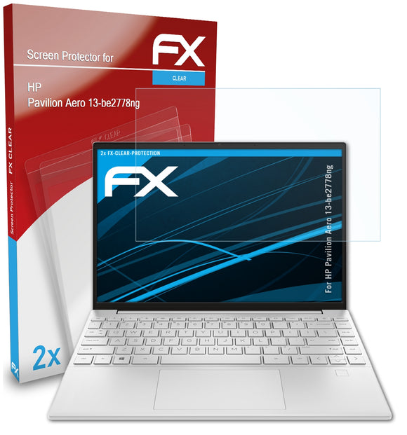 atFoliX FX-Clear Schutzfolie für HP Pavilion Aero 13-be2778ng