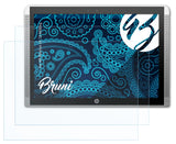 Schutzfolie Bruni kompatibel mit HP Pavilion x2 12-b030ng, glasklare (2X)