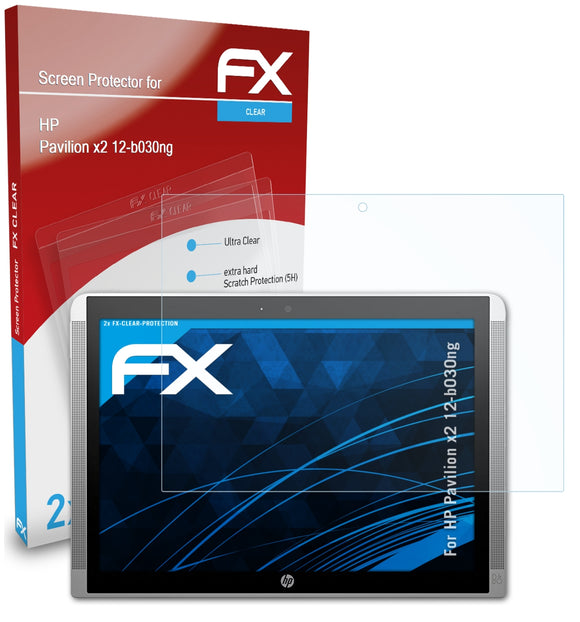 atFoliX FX-Clear Schutzfolie für HP Pavilion x2 12-b030ng