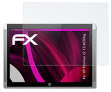 Glasfolie atFoliX kompatibel mit HP Pavilion x2 12-b030ng, 9H Hybrid-Glass FX