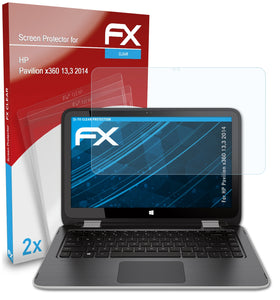atFoliX FX-Clear Schutzfolie für HP Pavilion x360 13,3 (2014)