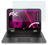 Glasfolie atFoliX kompatibel mit HP Pavilion x360 13,3 2014, 9H Hybrid-Glass FX