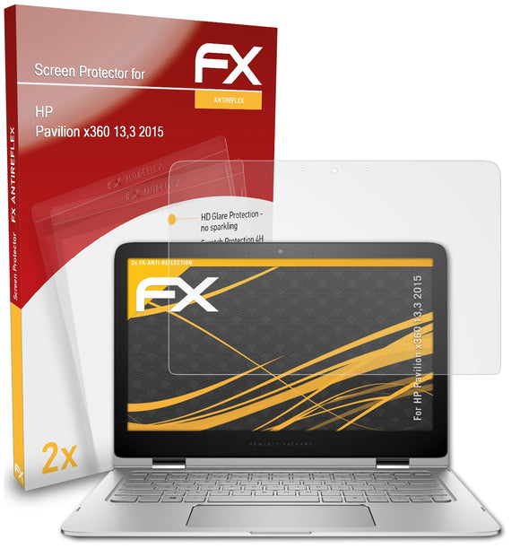 atFoliX FX-Antireflex Displayschutzfolie für HP Pavilion x360 13,3 (2015)