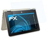 Schutzfolie atFoliX kompatibel mit HP Pavilion x360 13-u003ng, ultraklare FX (2X)