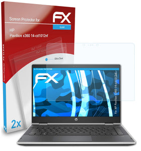 atFoliX FX-Clear Schutzfolie für HP Pavilion x360 14-cd1012nf