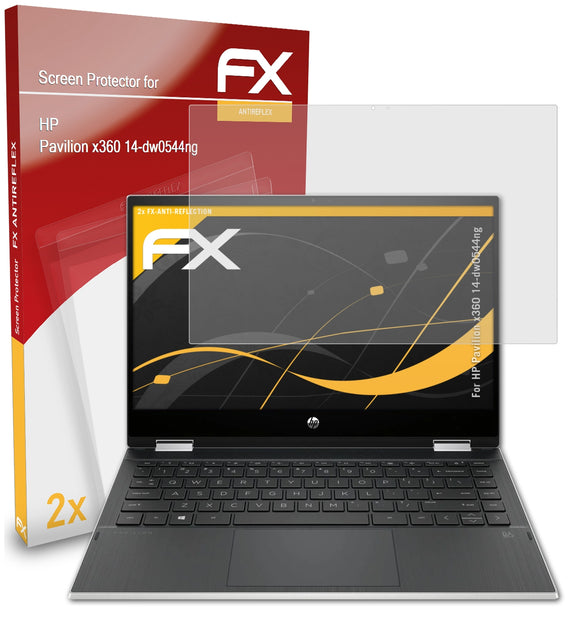 atFoliX FX-Antireflex Displayschutzfolie für HP Pavilion x360 14-dw0544ng