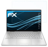 Schutzfolie atFoliX kompatibel mit HP Pavilion x360 14-ek0775ng, ultraklare FX (2X)