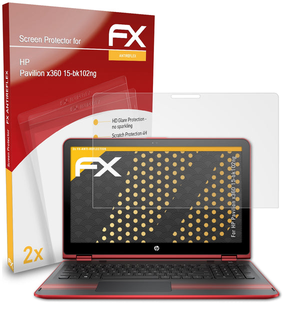 atFoliX FX-Antireflex Displayschutzfolie für HP Pavilion x360 15-bk102ng