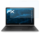 Schutzfolie atFoliX kompatibel mit HP Pavilion x360 15-br013ng, ultraklare FX (2X)