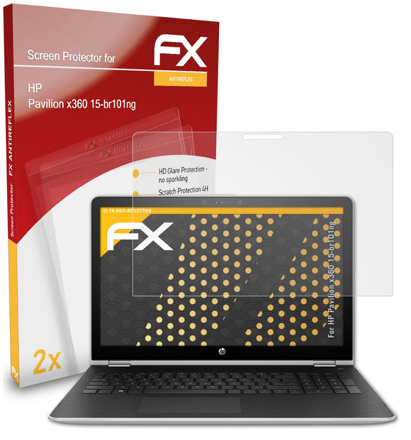 atFoliX FX-Antireflex Displayschutzfolie für HP Pavilion x360 15-br101ng
