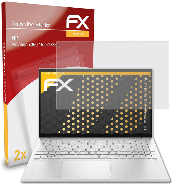 atFoliX FX-Antireflex Displayschutzfolie für HP Pavilion x360 15-er1735ng