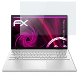 Glasfolie atFoliX kompatibel mit HP Pavilion x360 15-er1735ng, 9H Hybrid-Glass FX