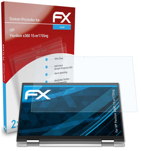 atFoliX FX-Clear Schutzfolie für HP Pavilion x360 15-er1755ng