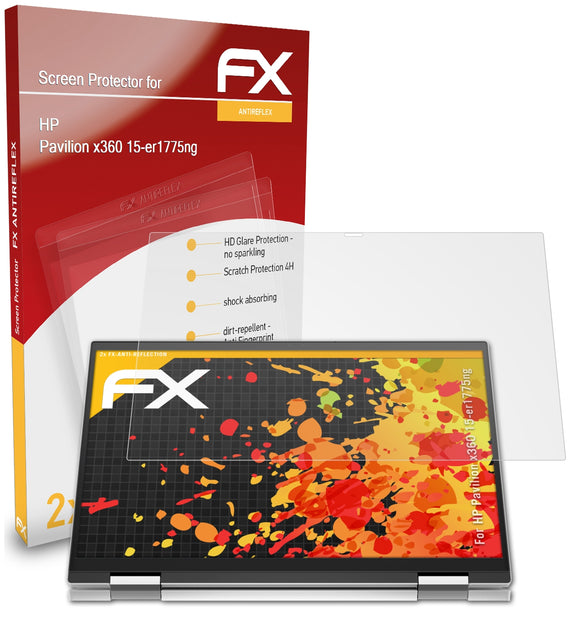 atFoliX FX-Antireflex Displayschutzfolie für HP Pavilion x360 15-er1775ng