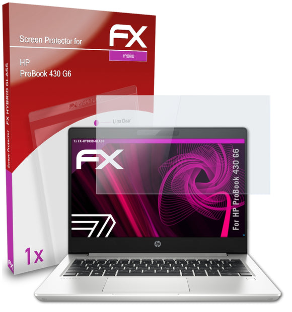 atFoliX FX-Hybrid-Glass Panzerglasfolie für HP ProBook 430 G6