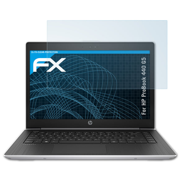 atFoliX FX-Clear Schutzfolie für HP ProBook 440 G5