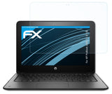 Schutzfolie atFoliX kompatibel mit HP ProBook x360 11 G1 EE, ultraklare FX (2X)