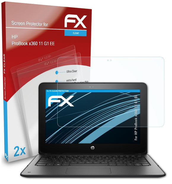 atFoliX FX-Clear Schutzfolie für HP ProBook x360 11 G1 EE