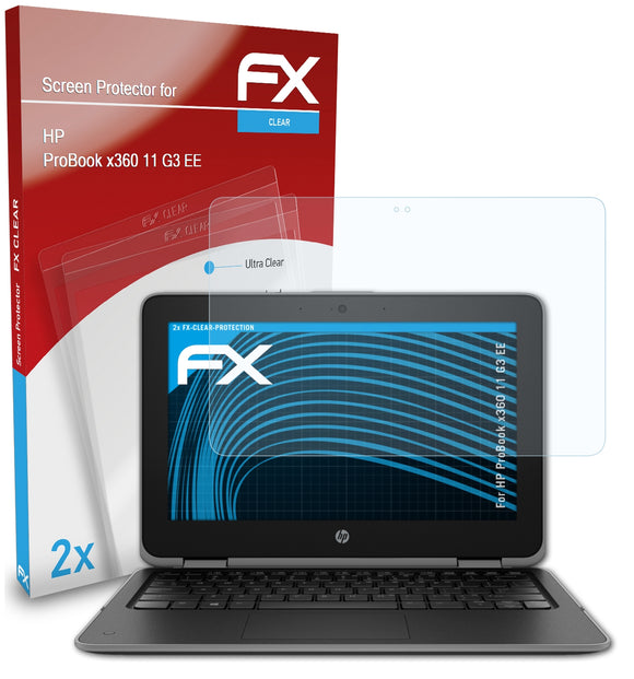 atFoliX FX-Clear Schutzfolie für HP ProBook x360 11 G3 EE