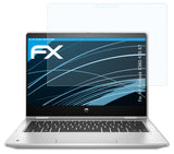 Schutzfolie atFoliX kompatibel mit HP ProBook X360 435 G7, ultraklare FX (2X)