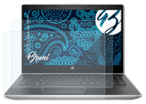 Schutzfolie Bruni kompatibel mit HP ProBook x360 440 G1, glasklare (2X)