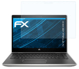 Schutzfolie atFoliX kompatibel mit HP ProBook x360 440 G1, ultraklare FX (2X)