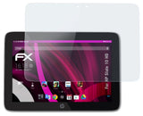 Glasfolie atFoliX kompatibel mit HP Slate 10 HD, 9H Hybrid-Glass FX