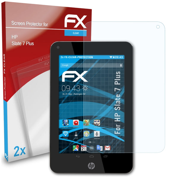 atFoliX FX-Clear Schutzfolie für HP Slate 7 Plus