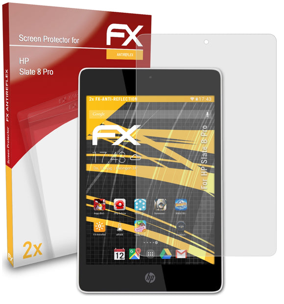 atFoliX FX-Antireflex Displayschutzfolie für HP Slate 8 Pro
