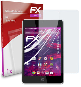 atFoliX FX-Hybrid-Glass Panzerglasfolie für HP Slate 8 Pro