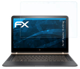 Schutzfolie atFoliX kompatibel mit HP Spectre 13-v101ng, ultraklare FX (2X)