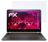 Glasfolie atFoliX kompatibel mit HP Spectre 13-v101ng, 9H Hybrid-Glass FX