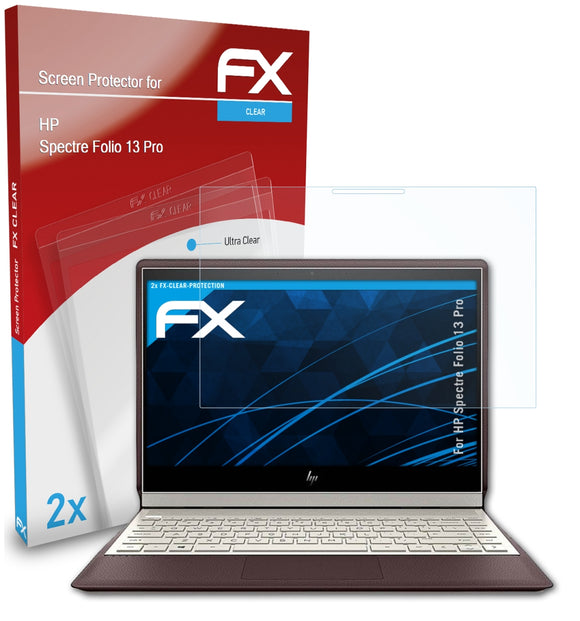 atFoliX FX-Clear Schutzfolie für HP Spectre Folio 13 Pro