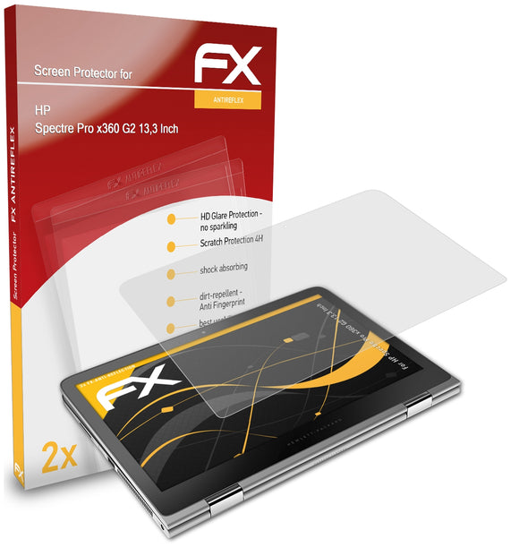 atFoliX FX-Antireflex Displayschutzfolie für HP Spectre Pro x360 G2 (13,3 Inch)