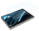 Schutzfolie atFoliX kompatibel mit HP Spectre Pro x360 G2 13,3 Inch, ultraklare FX (2X)