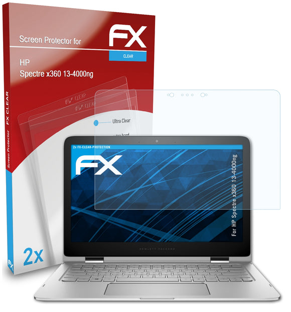 atFoliX FX-Clear Schutzfolie für HP Spectre x360 13-4000ng