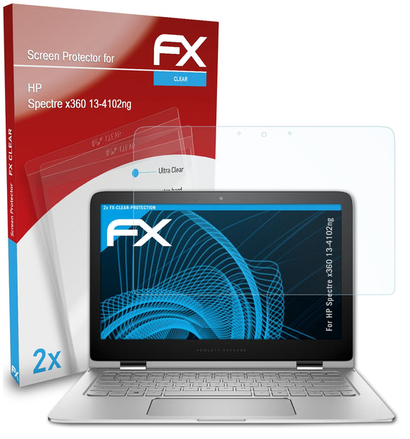 atFoliX FX-Clear Schutzfolie für HP Spectre x360 13-4102ng