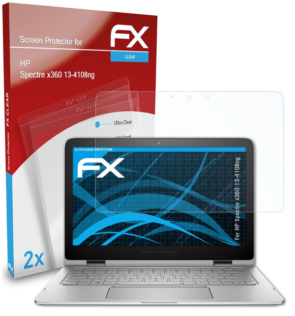 atFoliX FX-Clear Schutzfolie für HP Spectre x360 13-4108ng