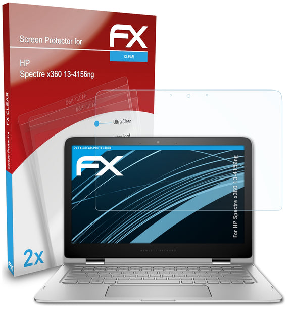 atFoliX FX-Clear Schutzfolie für HP Spectre x360 13-4156ng