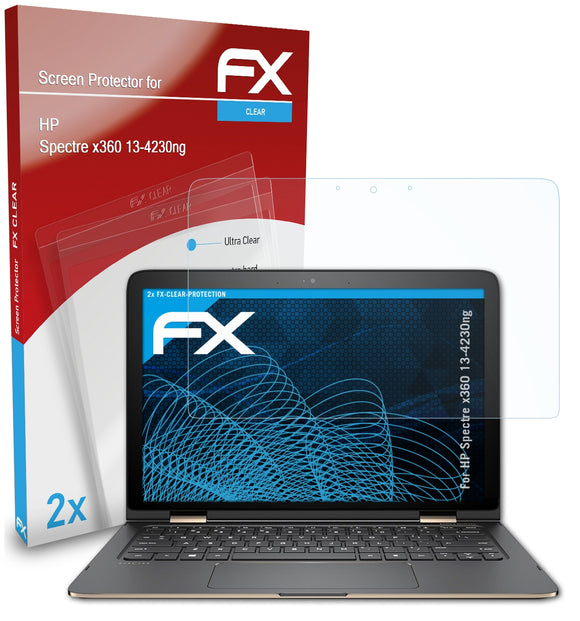 atFoliX FX-Clear Schutzfolie für HP Spectre x360 13-4230ng