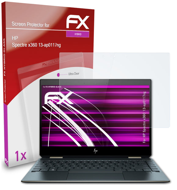 atFoliX FX-Hybrid-Glass Panzerglasfolie für HP Spectre x360 13-ap0117ng