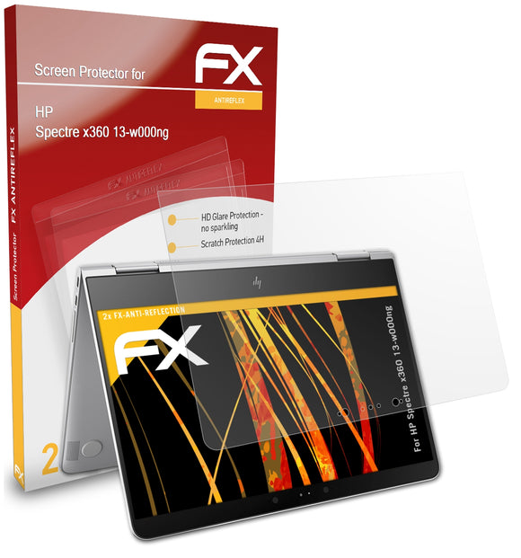 atFoliX FX-Antireflex Displayschutzfolie für HP Spectre x360 13-w000ng