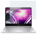 Glasfolie atFoliX kompatibel mit HP Spectre x360 13-w031ng, 9H Hybrid-Glass FX