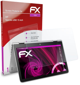 atFoliX FX-Hybrid-Glass Panzerglasfolie für HP Spectre x360 (15 inch)