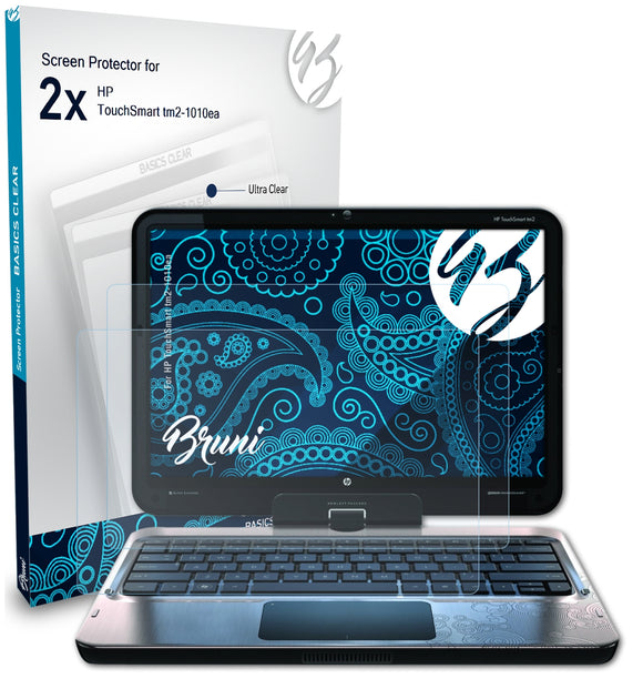 Bruni Basics-Clear Displayschutzfolie für HP TouchSmart tm2-1010ea