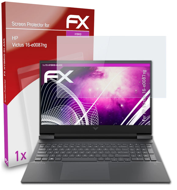 atFoliX FX-Hybrid-Glass Panzerglasfolie für HP Victus 16-e0087ng