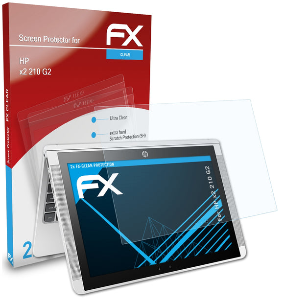 atFoliX FX-Clear Schutzfolie für HP x2 210 G2