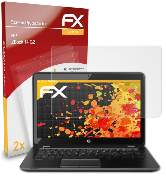 atFoliX FX-Antireflex Displayschutzfolie für HP ZBook 14 G2