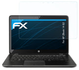 Schutzfolie atFoliX kompatibel mit HP ZBook 14 G2, ultraklare FX (2X)